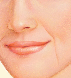 Face before